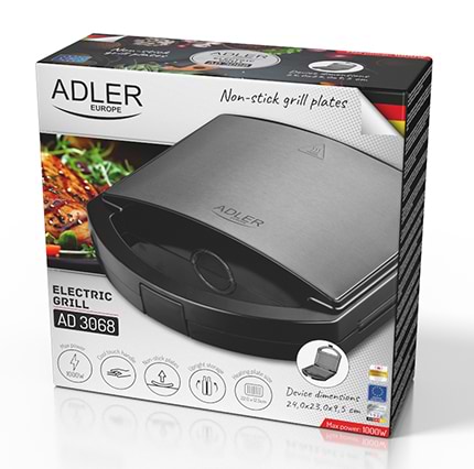 Фото - Гриль-барбекю електричний Adler AD 3068