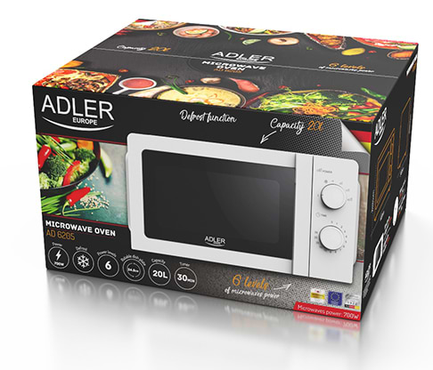 Фото - Мікрохвильова піч (НВЧ) Adler AD 6205
