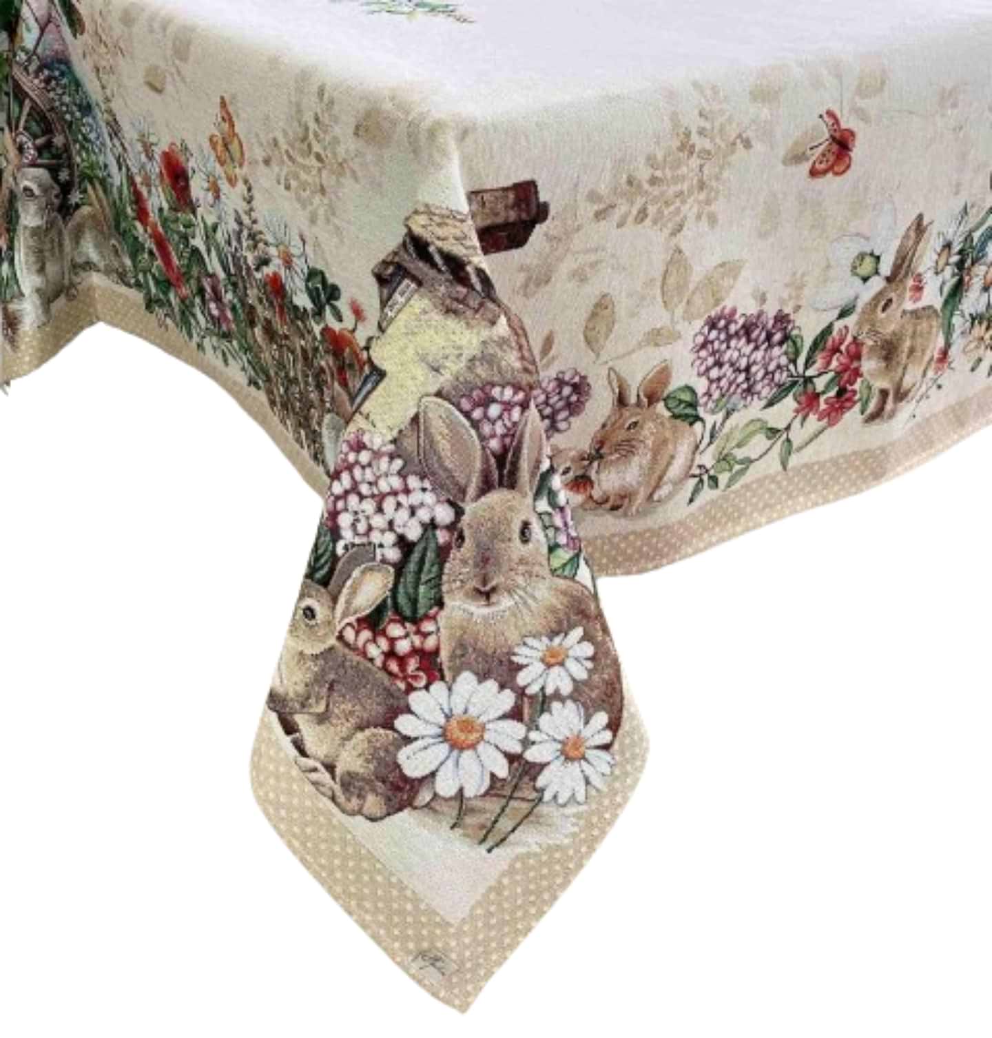 Скатерть прямоугольная Прованс Alicia 135х300 см (034295)