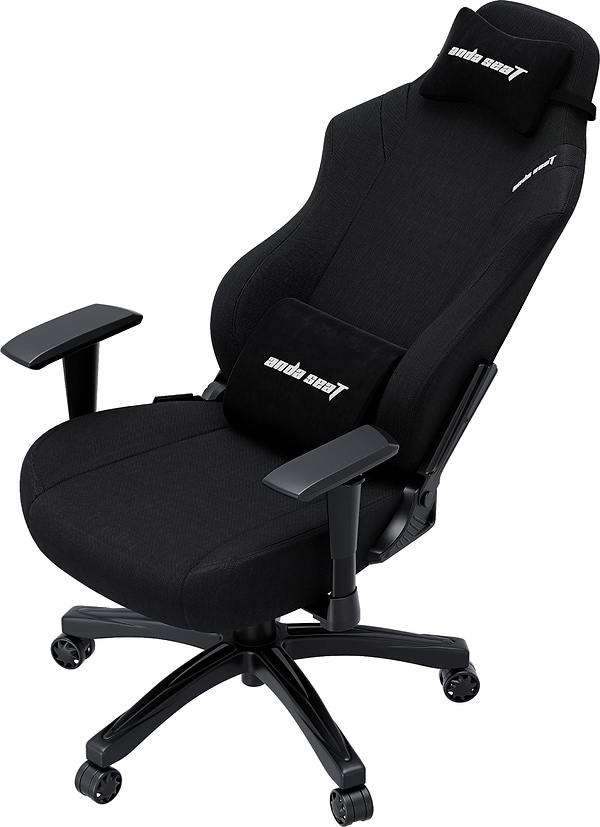 Фото - Крісло для геймерів Anda Seat Luna Size L Black Fabric (AD18-44-B-F)