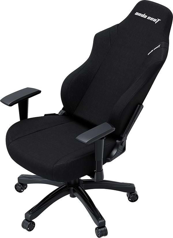 Фото - Крісло для геймерів Anda Seat Luna Size L Black Fabric (AD18-44-B-F)