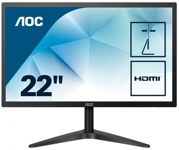 AOC 22B1H Black COMFY