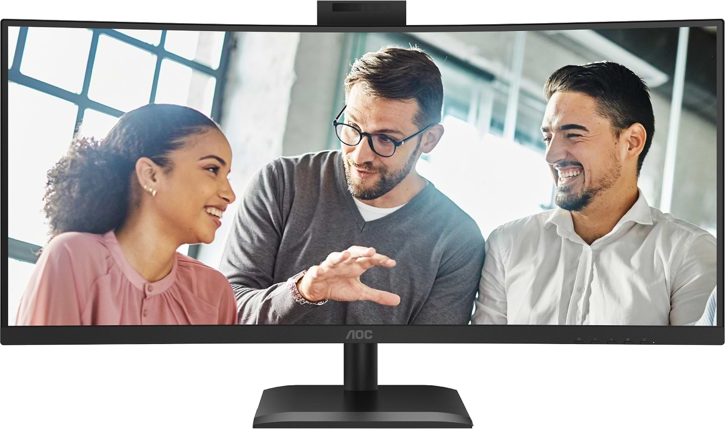 Купити Монітор AOC CU34E4CW - Фото 1 Монітор AOC CU34E4CW - Фото 1