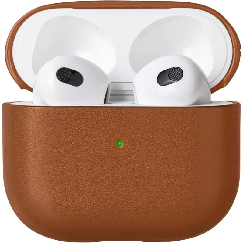 Чехол для наушников Native Union Leather Case Tan for Airpods 3rd Gen (APCSE-LTHR-BRN-V2)