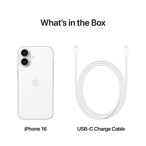 Фото - Смартфон Apple iPhone 16 256Gb White