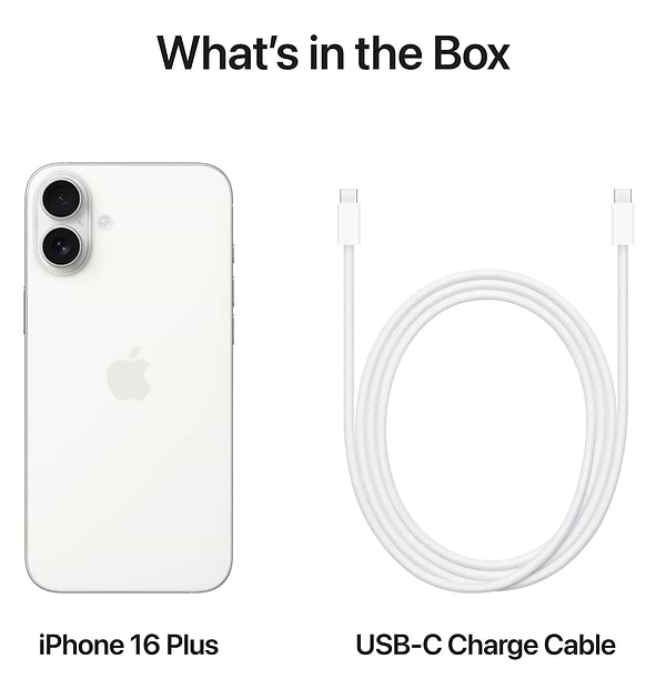 Фото - Смартфон Apple iPhone 16 Plus 128Gb White