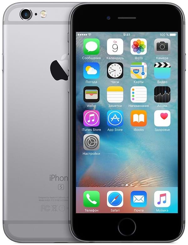 Фото - Смартфон Apple iPhone 6s 16 GB Space Grey (RFB)