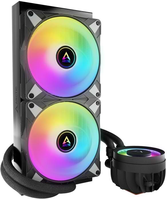 Фото - Водяная система охлаждения ARCTIC Liquid Freezer III 280 A-RGB Black (ACFRE00143A)