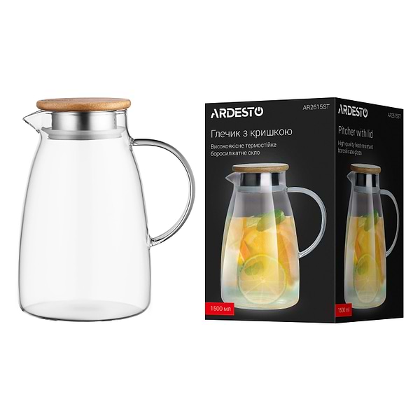 Фото - Глечик Ardesto 1500 мл (AR2615ST)
