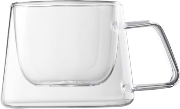 Фото - Уцінка - Набір чашок з подвійними стінками Ardesto 200 мл 2 шт. (AR2620BHR)