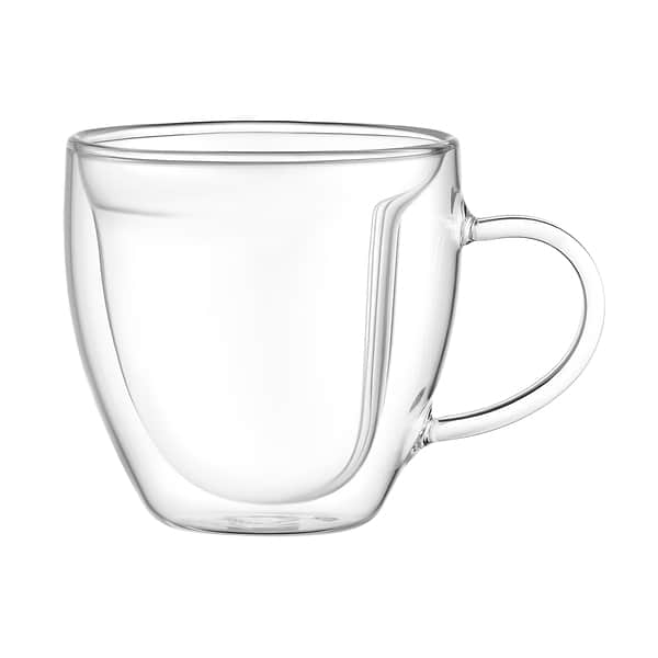 Фото - Набір чашок з подвійними стінками Ardesto 250 мл 2 шт. (AR2625BHL)