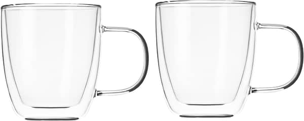 Фото - Набір чашок з подвійними стінками Ardesto 310 мл 2 шт. (AR2631BHR) Фото - Набір чашок з подвійними стінками Ardesto 310 мл 2 шт. (AR2631BHR)