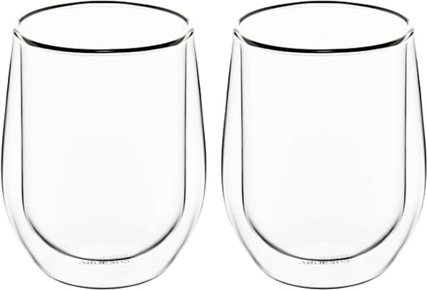 Фото - Набір чашок з подвійними стінками Ardesto 320 мл 2 шт. (AR2637BR) Фото - Набір чашок з подвійними стінками Ardesto 320 мл 2 шт. (AR2637BR)