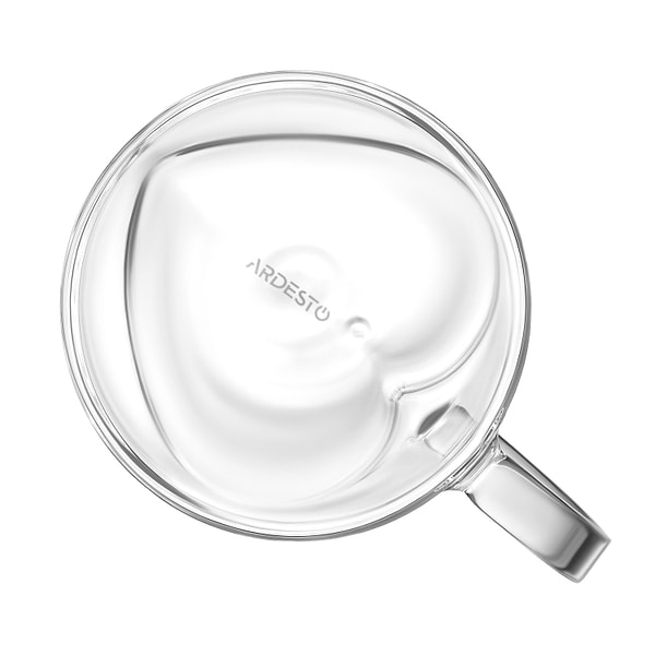 Фото - Набір чашок з подвійними стінками Ardesto 330 мл 2 шт. (AR2633BHL)