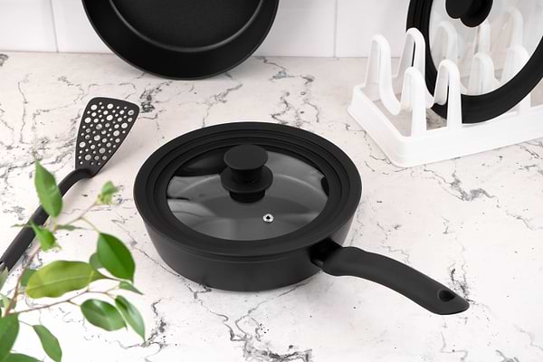 Фото - Підставка для кухонного приладдя Ardesto для кришок 35x15.2x11.7 White (AR4035L)