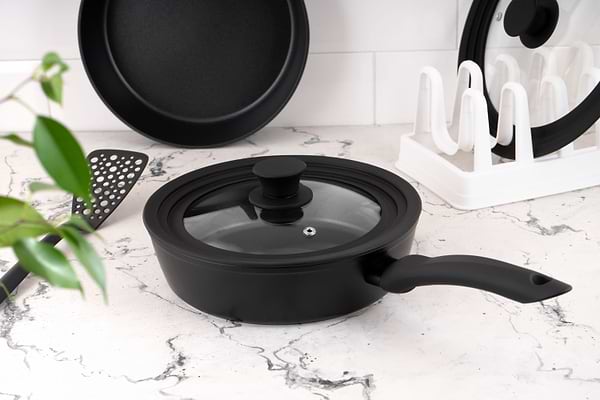 Фото - Підставка для кухонного приладдя Ardesto для кришок 35x15.2x11.7 White (AR4035L)