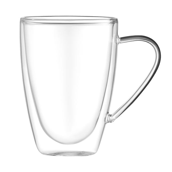 Фото - Набор чашек с двойными стенками Ardesto 430 мл 2 шт. (AR2643BH)