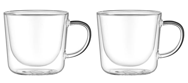 Фото - Набір чашок з подвійними стінками Ardesto 450 мл 2 шт. (AR2645BH) Фото - Набір чашок з подвійними стінками Ardesto 450 мл 2 шт. (AR2645BH)