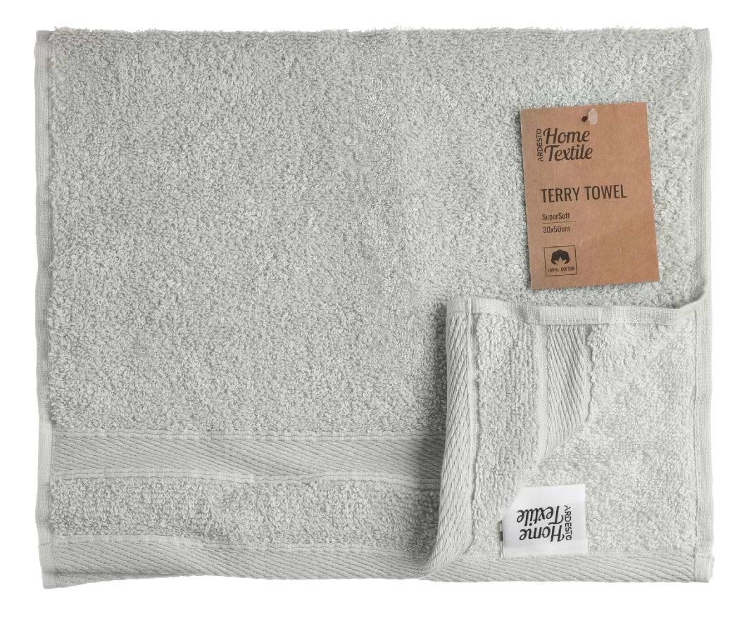 Рушник для рук Ardesto махрове SuperSoft зелений 30х50 см (ART2230SS)