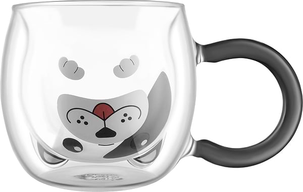 Фото - Набір чашок з подвійними стінками Ardesto Animals 280 мл 2 шт. (AR2628BD)