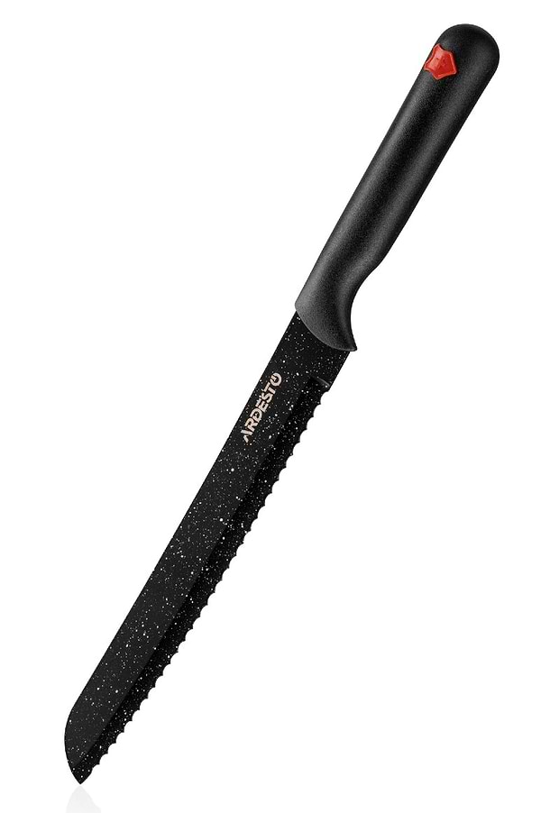 Фото - Набор ножей Ardesto Black Mars  5 пр. (AR2105BR)