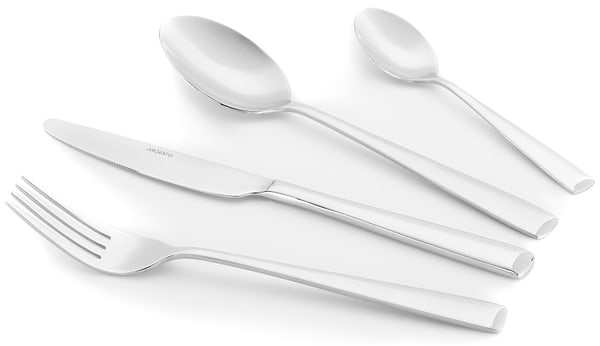 Фото - Набор столовых приборов Ardesto Black Mars Tia 24 пр. (AR0724TS)