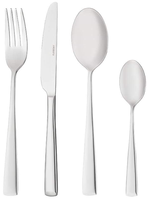 Фото - Набор столовых приборов Ardesto Black Mars Tia 24 пр. (AR0724TS)