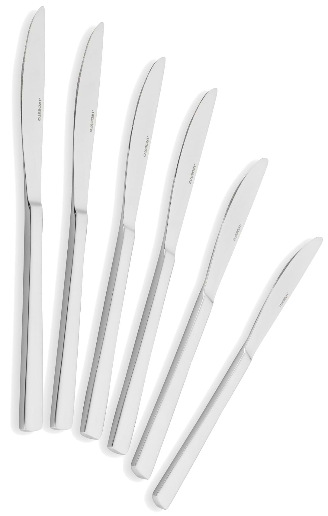 Набір ножів столових Ardesto Black Mars Vanessa 6 пр. (AR0706VK)