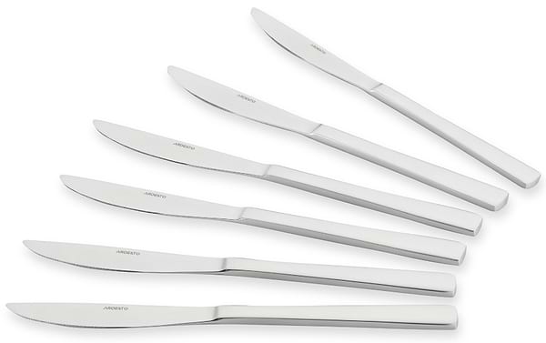 Фото - Набір ножів столових Ardesto Black Mars Vanessa 6 пр. (AR0706VK)