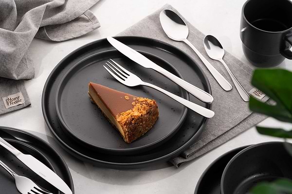 Фото - Набір чайних ложок Ardesto Black Mars Zenith 6 пр. (AR0706ZT)