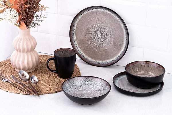 Фото - Тарелка обеденная Ardesto Bolzano 26.6 см (AR2927BB)