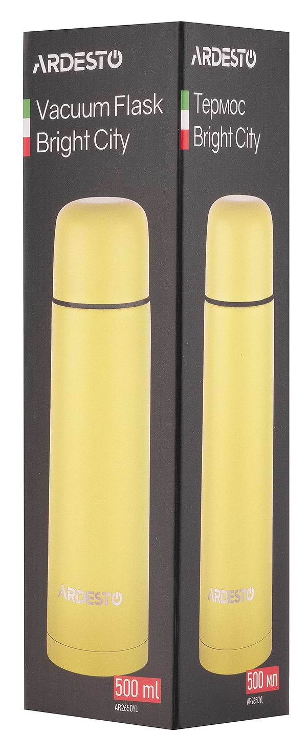 Фото - Термос Ardesto Bright City 500 мл (AR2650YL)