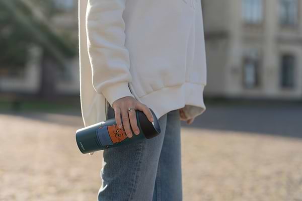 Фото - Термочашка Ardesto Coffee Time Red Cat 450 мл Blue (AR2645CG)