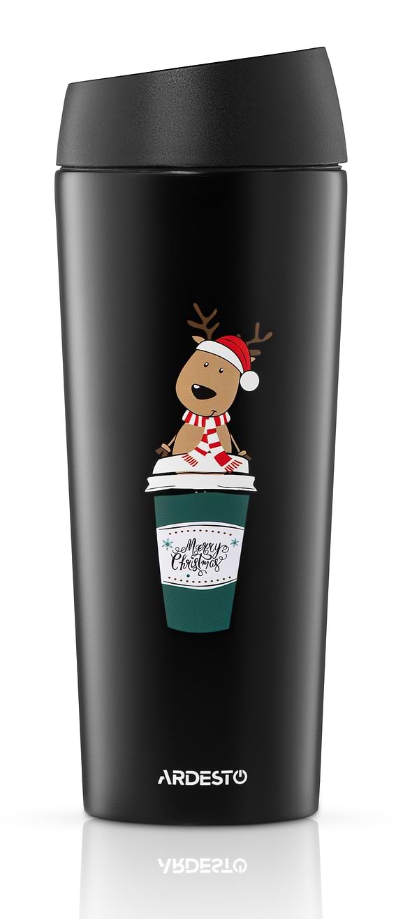 Фото - Термочашка Ardesto Coffee Time Reindeer 450 мл (AR2645RN)