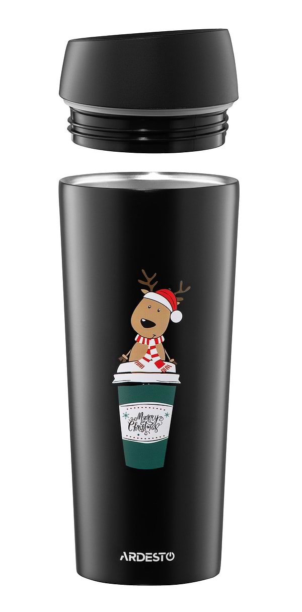Фото - Термочашка Ardesto Coffee Time Reindeer 450 мл (AR2645RN)