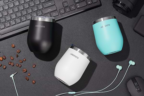 Фото - Термокружка Ardesto Compact Mug 350 мл Blue (AR2635MMS)