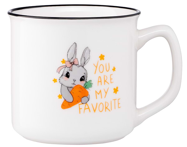 Фото - Чашка Ardesto Cute Rabbit 320 мл (AR3460)