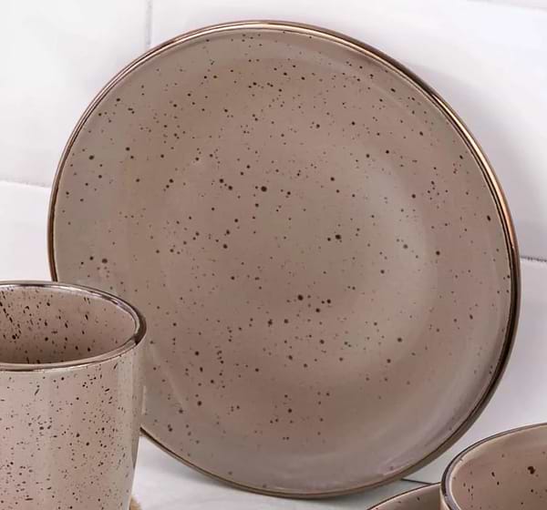 Фото - Тарілка обідня Ardesto Emilia 27.5 см (AR0826EBR)