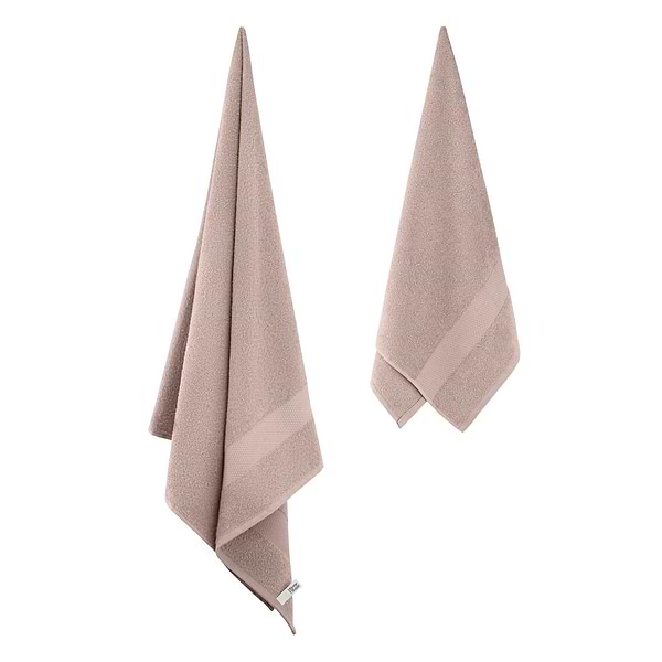 Фото - Набор полотенец Ardesto Essence 2 шт. бежевый (ART2358BE)