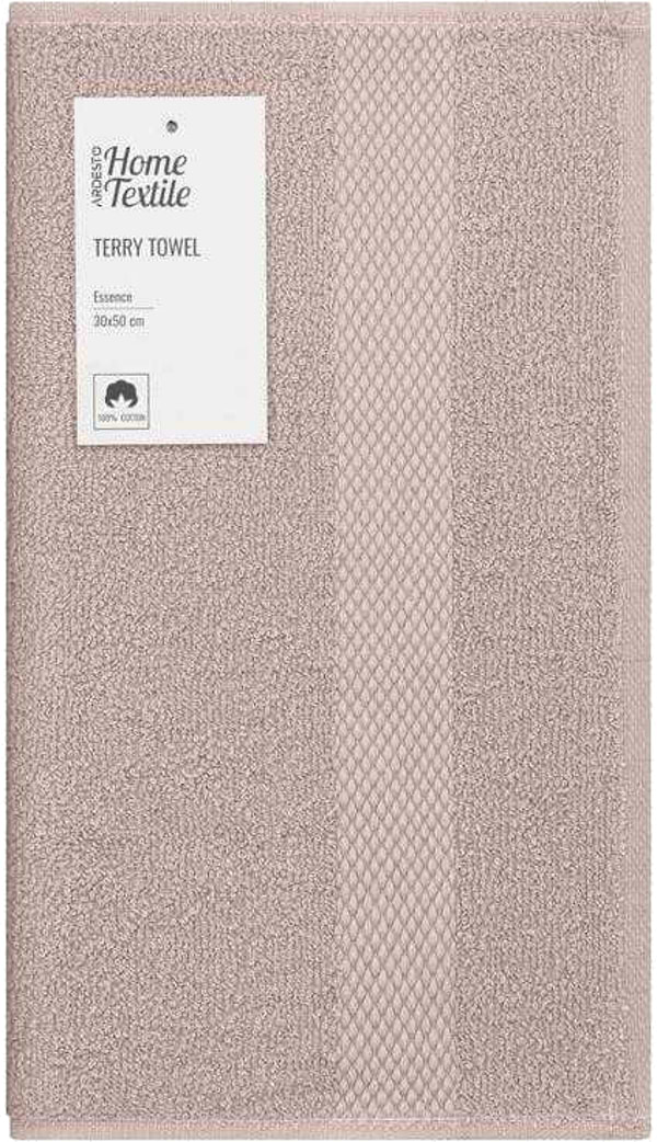Фото - Рушник для рук Ardesto махровий Essence бежевий 30х50 см (ART2230BE)