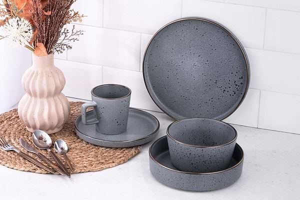 Фото - Тарелка обеденная Ardesto Fasano 26 см (AR0226FG)