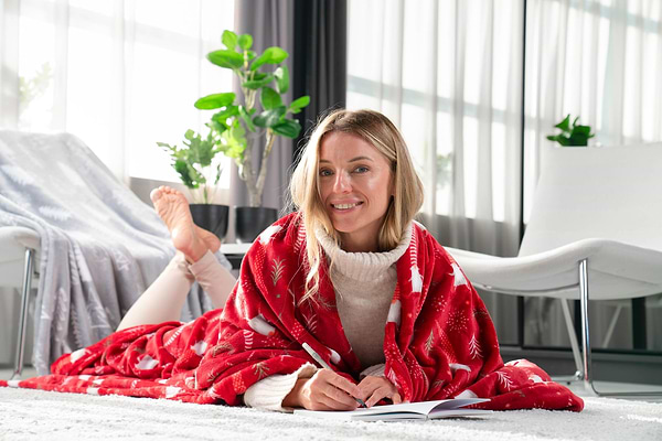 Фото - Плед полуторний Ardesto Flannel, 160х200 см Гноми (ART0111PB)