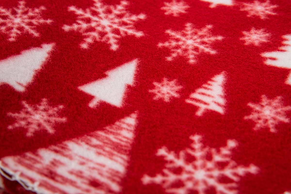 Фото - Плед односпальний Ardesto Fleece 130x160 см засніжені ялинки (ART0715PB)