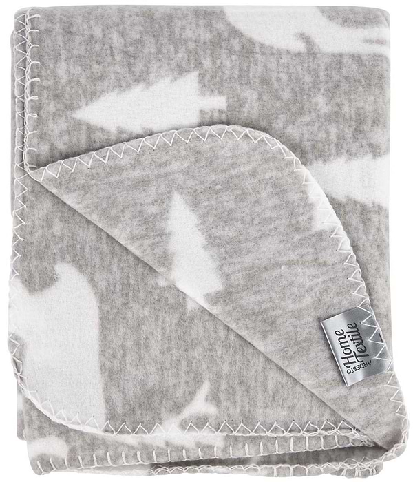 Фото - Плед односпальный Ardesto Fleece 130x160 см олени (ART0716PB)