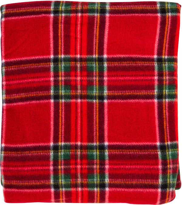 Фото - Плед односпальний Ardesto Fleece 130x160 см клітинка червоний (ART0717PB)