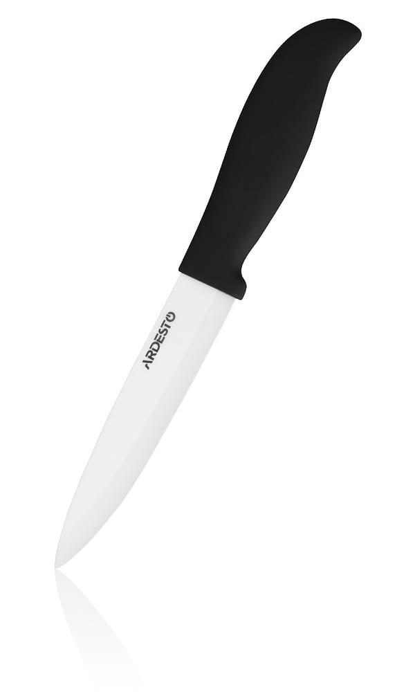 Фото - Ніж слайсерний Ardesto Fresh 24.5 см Black (AR2124CB)