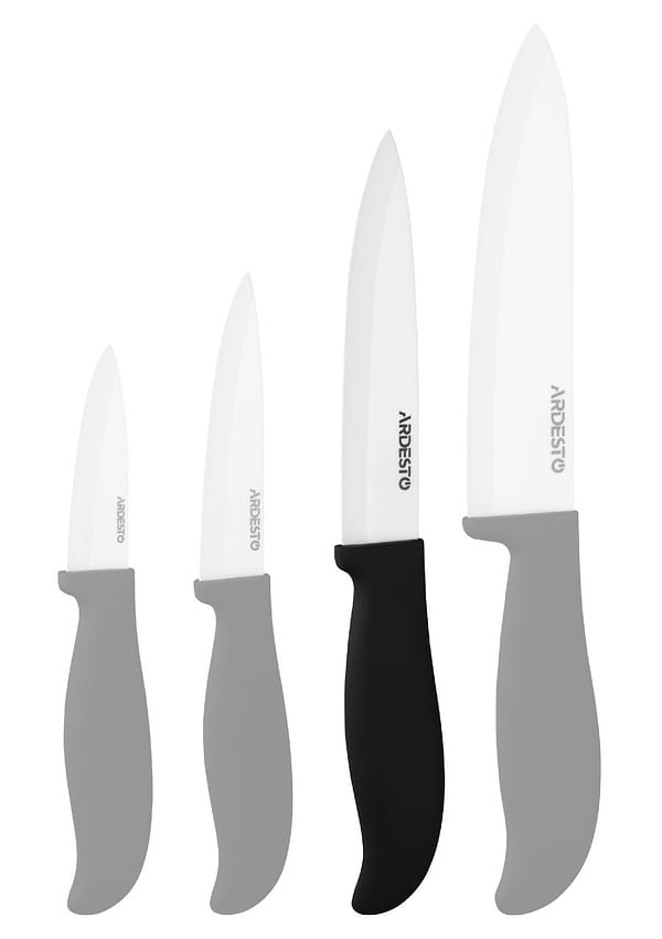 Фото - Ніж слайсерний Ardesto Fresh 24.5 см Black (AR2124CB)