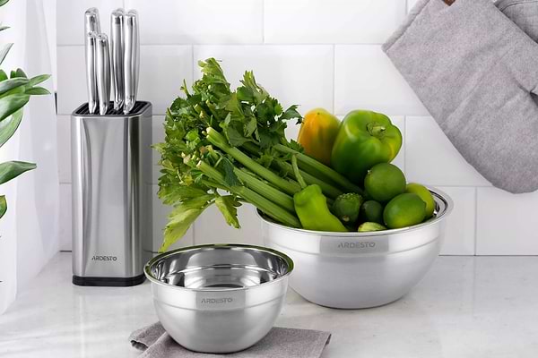 Фото - Миска Ardesto Gemini 18 см (AR1618SS)