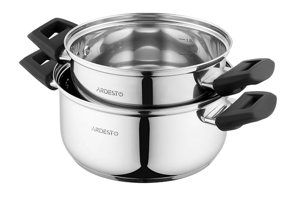 Фото - Набір посуду Ardesto Gemini 7 пр. (AR3507G)