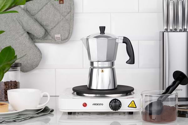 Фото - Уцінка - Кавоварка гейзерна Ardesto Gemini Cremona (AR0806AG)